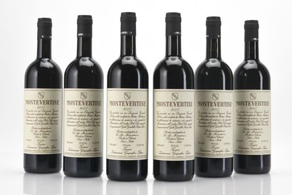 6 B I.G.T. TOSCANA MONTEVERTINE (Carton d'origine)...