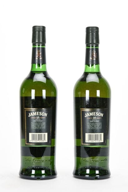 2 B WHISKY LIMITED RESERVED 18 ANS D'ÂGE...