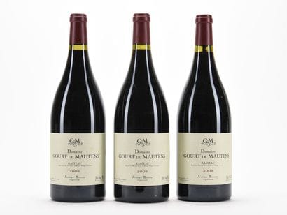 3 Mag RASTEAU Rouge Domaine Gourt de Mautens...