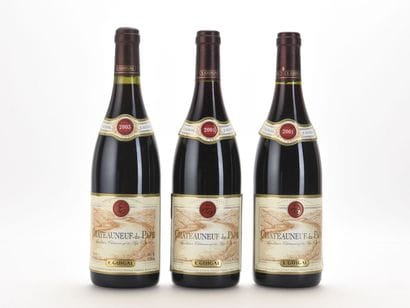 2 B CHÂTEAUNEUF DU PAPE Rouge Guigal 2001

1...