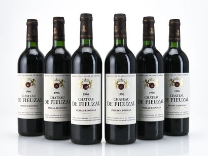 6 B CHÂTEAU DE FIEUZAL Rouge (e.l.s.) CC...