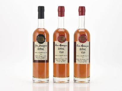 2 B BAS-ARMAGNAC V.S.O.P. 70 cl 40% Delord...