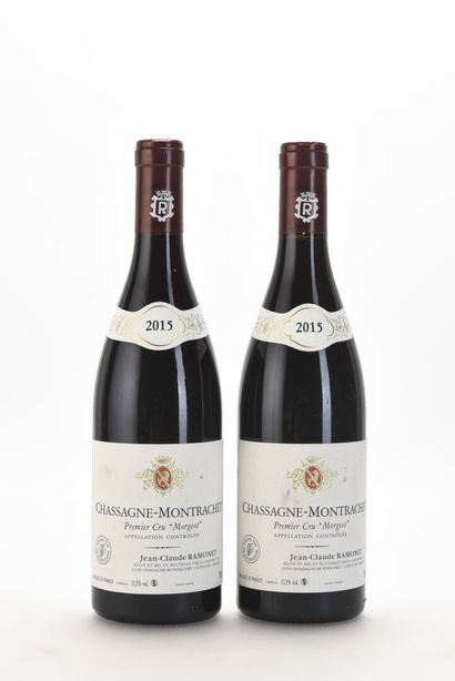 2 B CHASSAGNE-MONTRACHET MORGEOT Rouge (1er...