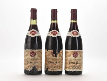 3 B GIGONDAS (e.t.a.) Guigal 1976
