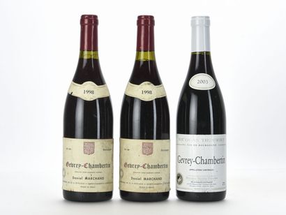2 B GEVREY-CHAMBERTIN (e.t.h; 1 clm.s; 1...