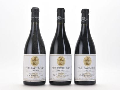 3 B ERMITAGE LE PAVILLON Chapoutier 1999