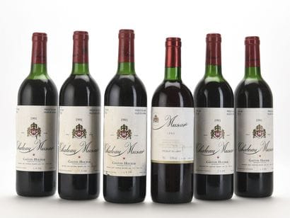 5 B CHÂTEAU MUSAR (2 T.L.B; 2 H.E.+; 1 H.E;...