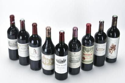 CAISSE COLLECTION DUCLOT DE 9 BOUTEILLES...