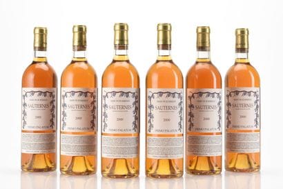6 B SAUTERNES (Caisse Bois d'origine sans...