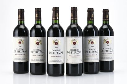 6 B CHÂTEAU DE FIEUZAL Rouge (e.l.s.) CC...