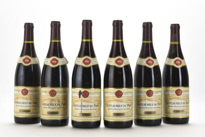 6 B CHÂTEAUNEUF DU PAPE Rouge (3 e.l.s; 2...