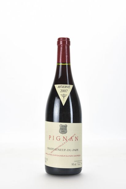 1 B CHÂTEAUNEUF DU PAPE Rouge Pignan 200...