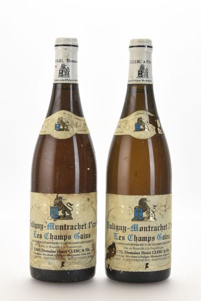 2 B PULIGNY-MONTRACHET LES CHAMPS GAINS (1er...