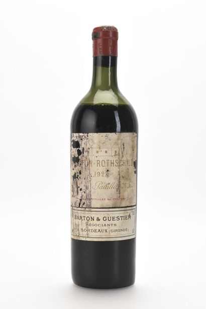 1 B CHÂTEAU MOUTON ROTHSCHILD (M.E.+; e.t.a;...