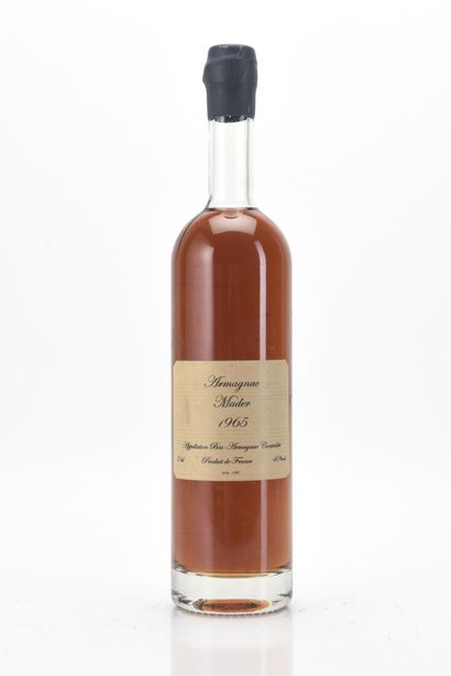 1 B BAS-ARMAGNAC 70 cl 40% Mader 1965

TVA...