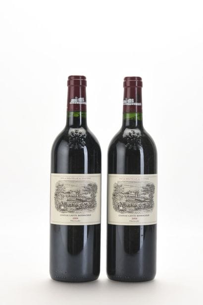 2 B CHÂTEAU LAFITE ROTHSCHILD GCC1 Pauillac...