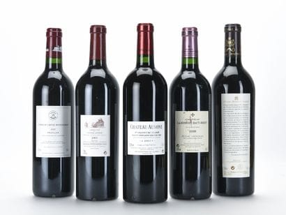 CAISSE COLLECTION DUCLOT DE 9 BOUTEILLES...