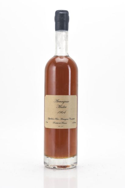 1 B BAS-ARMAGNAC 70 cl 40% Mader 1964

TVA...