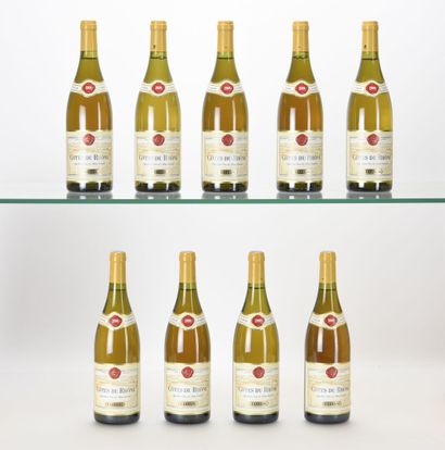 9 B CÔTES DU RHÔNE Blanc Guigal 2000