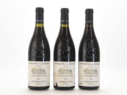 3 B CHÂTEAUNEUF DU PAPE CHAUPIN (2 e.t.h....