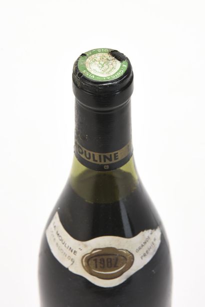 1 B CÔTE-RÔTIE LA MOULINE (2,3 cm; e.t.a;...