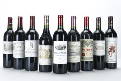CAISSE COLLECTION DUCLOT DE 9 BOUTEILLES...