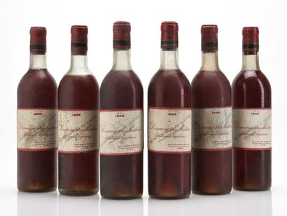 6 B DOMAINE DES JUSTICES Rouge (1 B.G; 4...