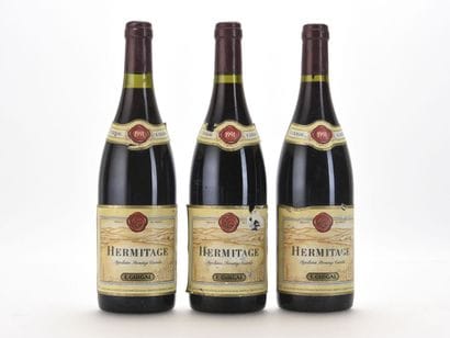 3 B HERMITAGE Rouge (1 e.a; 2 e.t.a; 2 clm.a.)...