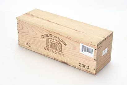 1 Mag CHÂTEAU MARGAUX (Caisse Bois d'origine)...