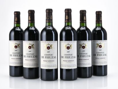 6 B CHÂTEAU DE FIEUZAL Rouge (2 e.l.s. et...