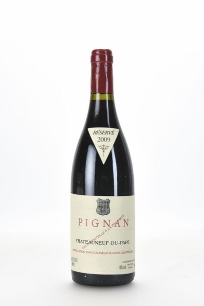 1 B CHÂTEAUNEUF DU PAPE Rouge Pignan 200...