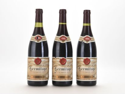 3 B HERMITAGE Rouge (2 e.a; 2 clm.a.) Guigal...