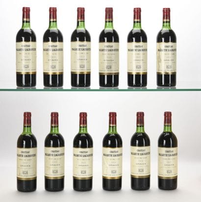 12 B CHÂTEAU MALARTIC-LAGRAVIÈRE (1 T.L.B.+;...