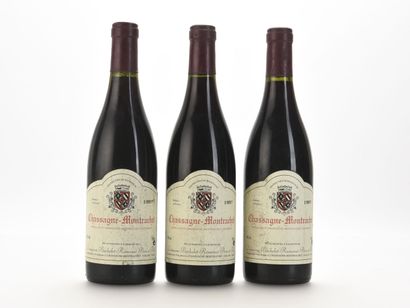 3 B CHASSAGNE-MONTRACHET Rouge (e.t.h. dont...