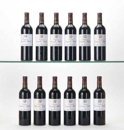 12 B CHÂTEAU SOCIANDO-MALLET (e.t.h. légères...