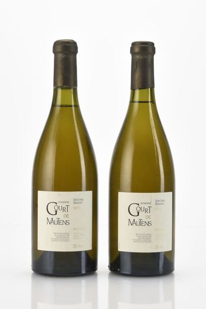 2 B RASTEAU Blanc Domaine Gourt de Mautens...