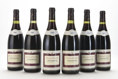 6 B CÔTE-RÔTIE (Caisse Bois d'origine) Domaine...