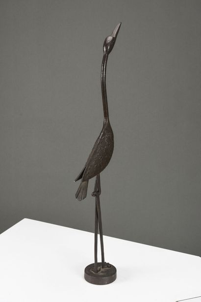 IVANOFF (XX ème)

Héron

Sculpture en fer...