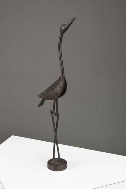 IVANOFF (XX ème)

Héron

Sculpture en fer...