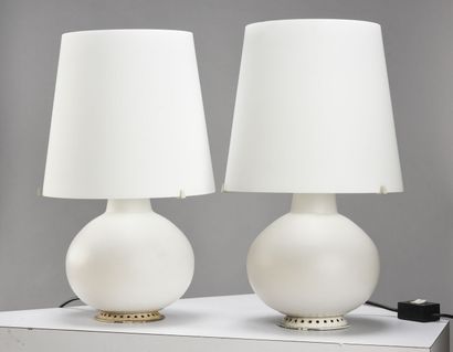 Max INGRAND (1908-1969)

Paire de lampes...