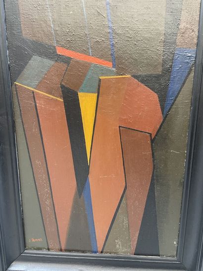 Oscar TRONECK (né en 1950) 

Huile sur toile...
