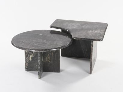 TRAVAIL 1970

Paire de tables basses gigognes...