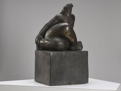 Michèle RAYMOND (Née en 1946), La Borne

Nue...