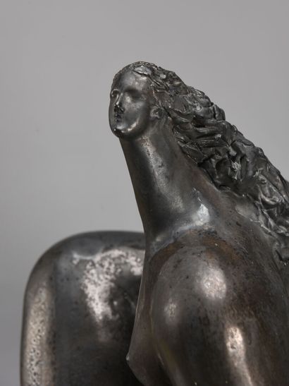 Michèle RAYMOND (Née en 1946), La Borne

Nue...