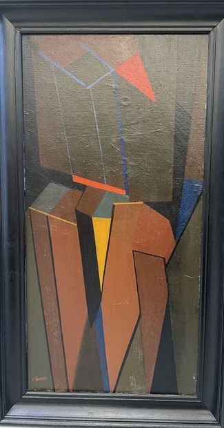 Oscar TRONECK (né en 1950) 

Huile sur toile...