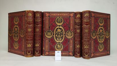 GUIZOT Histoire de France. 5 volumes in-4...
