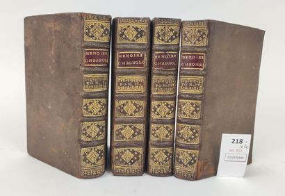 AVRIGNY (Hyacinthe Robillard d'). Mémoires...