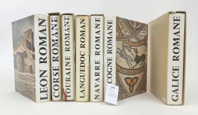 Editions ZODIAQUE. 7 volumes : Corse romane ;...