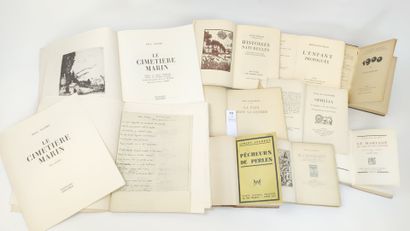 [Littérature]. 9 volumes :

LONDRES Albert....