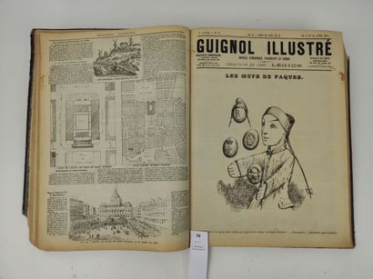 [Lyon] [Guerre 1870] Guignol illustré. Du...